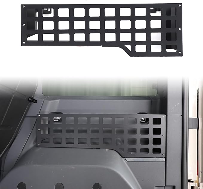 Rear Cargo Rack Trunk Modular Panel Organizers Shelves Compatible with INEOS Grenadier 2022-2025 Trunk Side Molle Storage Rack Basket System Luggage Storage (Right)