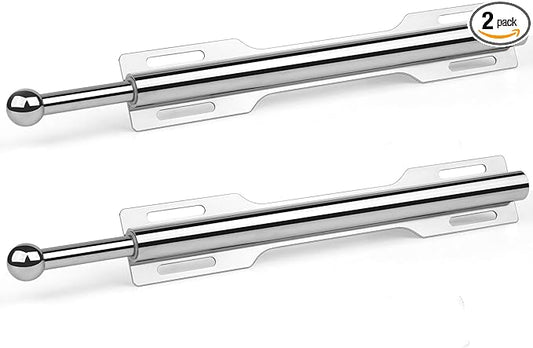 Pull-out Valet Rod for Closet 2 Pack, Chrome