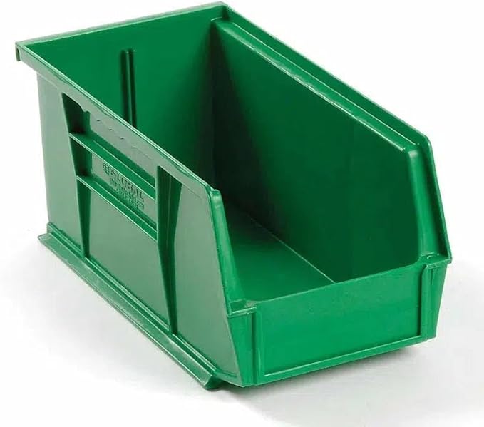 Quantum Storage QUS230 Ultra Stack and Hang Bins - 10-7/8" x 5-1/2" x 5" - 12 Pack
