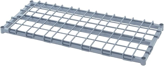 QUANTUM STORAGE SYSTEMS 2424DSGY Wire Dunnage Add-On Shelf Gray Epoxy 24" W x 24" D