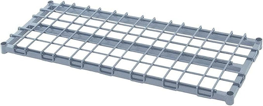 QUANTUM STORAGE SYSTEMS 1842DSGY Wire Dunnage Add-On Shelf Gray Epoxy 42" W x 18" D