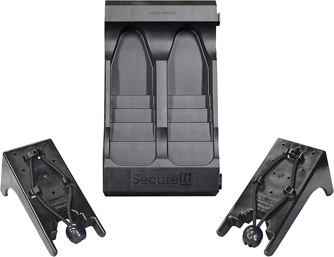 SecureIt Gun Storage Gun Safe Kit: Retrofit 6 - Safely Organize Your Guns with This Easy to Use Modular System, Protect Your Guns Investment from Scratches. …