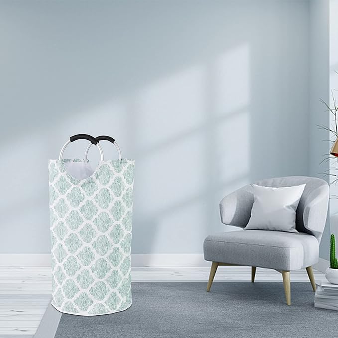 Dalykate Extra Large Laundry Basket 115L Collapsible Oxford Fabric Laundry Hamper Foldable Clothes Laundry Bag with Handles Waterproof Washing Portable Dirty Clothes Basket for College Dorm, Family