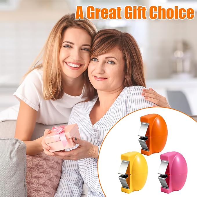 3 PCS Egg Shell Opener Egg Separator for Raw Eggs,Hard Boiled Egg Peeler Egg Cube Egg Separator,Quickly Cutting Off Cooked Eggs,Stainless Steel Eggshell Breaker Kitchen Gadgets (3 egg)