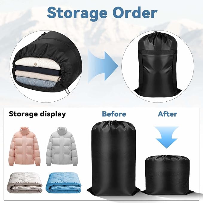 24 x 36-inch Large-Capacity Waterproof Laundry Bag (with Backpack Straps) – Heavy-Duty Drawstring Design, Ideal for Travel, University Halls of Residence, laundrettes and Seasonal Clothing Storage.
