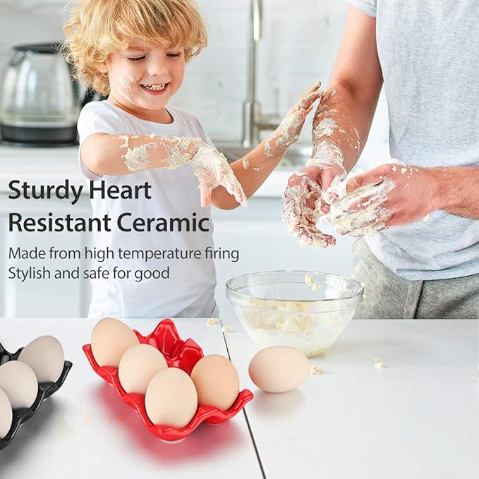 Cup Egg Tray Holder (White)