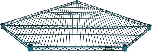 Quantum Storage Systems 1836CRNP Shelf, Carbon Steel, Epoxy Coated, Green, NSF