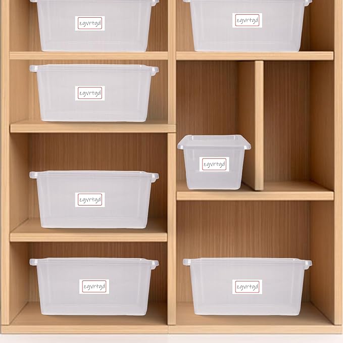 8 PACK Clear Cubby Bins without Lid, Classroom Storage Book Bins Toy Storage Organizer Small - Sturdy, Plastic Multi-Purpose Baskets Containers for Home Office School, Nursery, Playroom