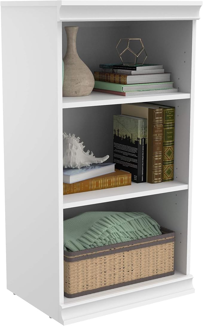 ClosetMaid Modular Storage Collection - 3 Shelf Unit, White, 40.29 H x 21.39 W x 15.91 D & 12 Shelf Divided Unit, White