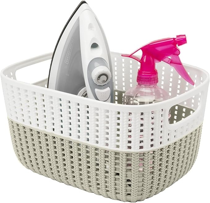 Simplify Medium Storage Basket, Heather Gray (26311-HGray)