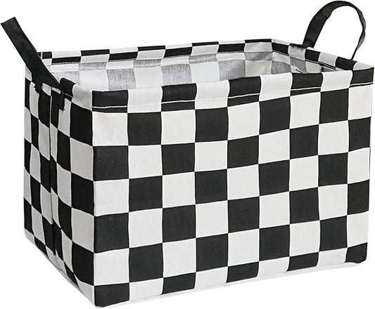 MAIZMZ Rectangular Storage Basket Collapsible Organizer Bin Waterproof Toy Box for Organizing Home/Dorm/Kitchen/Pet/Office/Closet/Shelf/Gift Baskets