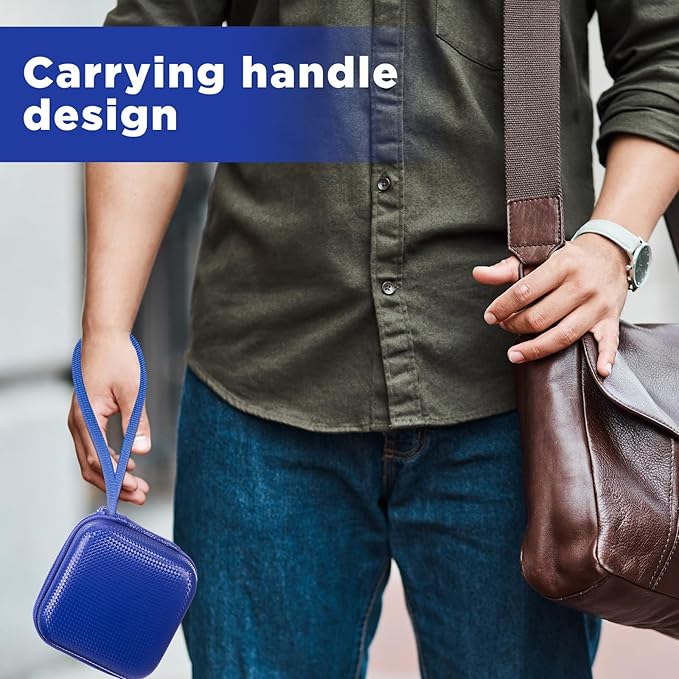Teenyyou 9 Slots Insulin Peptide Fridge Carrying Case Vial Holder Storage Protector Bag, Fits Standard 10ml Vials, Insulin Cooler Travel Kits Case Organizer Diabetes Protector(Blue)