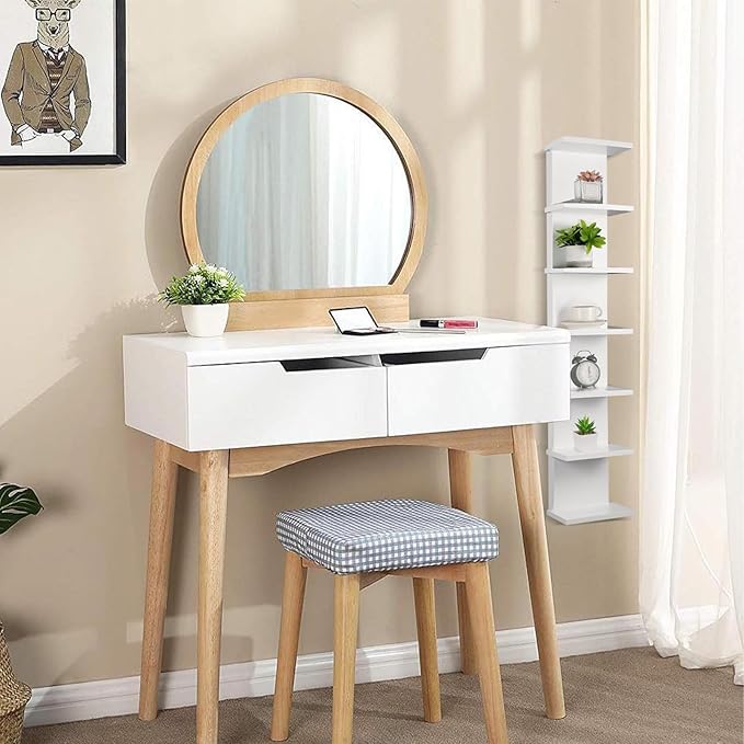 7-Tier Wall Shelf Unit - Compact Display Floating Shelves,Lack Floating Shelf, Vertical Column Wall Decor Mount Float Storage Organizer Tall Tower Shelves for Bedrooms, Living Rooms