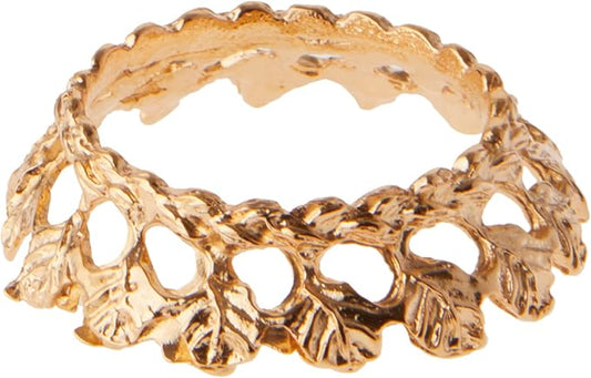 Bard's Gold-toned Egg Stand/Holder, Leaf Motif, 1.125" Diameter, Pack of 12