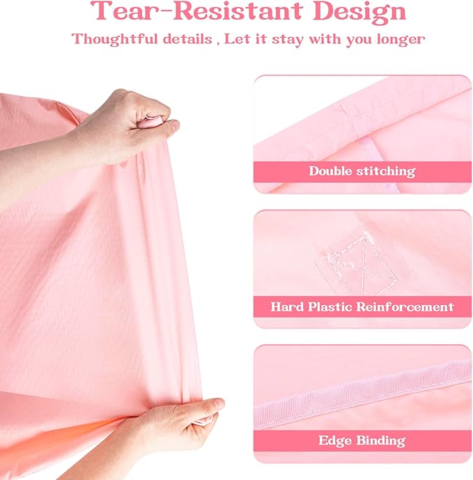 MissBoy 120L Heavy Duty Nylon Laundry Bag with Shoulder Handles, Tear-Resistant & Splash-Proof Dirty Clothes Storage Pouch for College Dorms, Laundromat & Beach Travel, Foldable & Washable