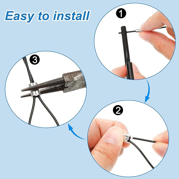 2 Pieces Hanging Closet Rod, Adjustable Width and Height, Clothes Hanging Bar Closet Organizer Rod Double Closet Rod Poles for Hanging Clothes Indoor Outdoor Closet Space-Saving (Black)
