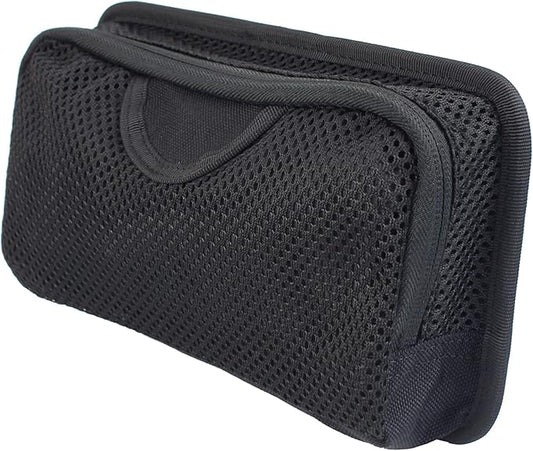 LIVANS Tactical Mesh Zipper Pouch, Modular Insert Panel Organizer EDC Utility Storage Pocket with Hook-N-Loop Fasteners for Backpack Bag Accessories