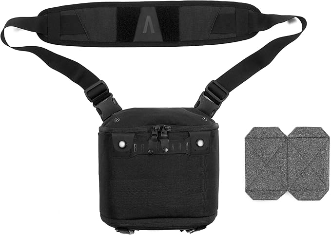 Boundary Supply Prima System 3-in-1 Camera Backpack Obsidian Black– Modular Travel Backpack, Camera Bag & Laptop Sleeve, Waterproof, Large Capacity, for Photographers & Travelers