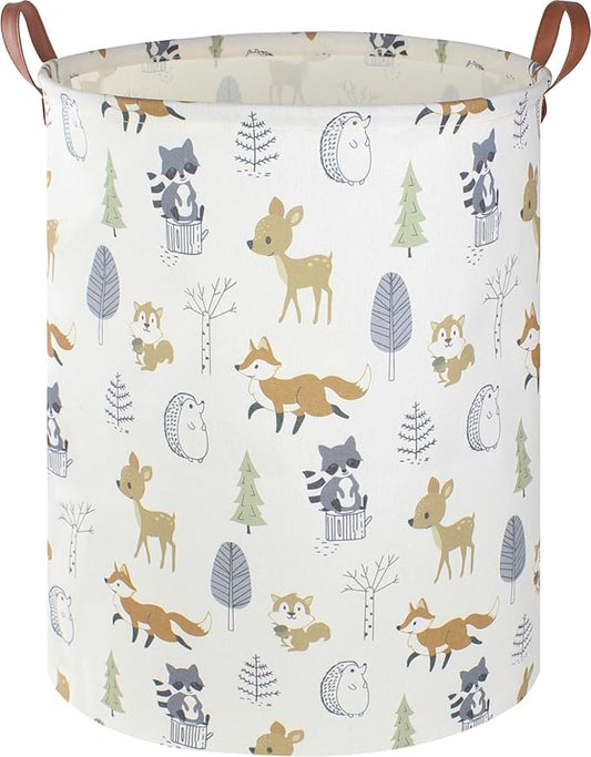 NTAOHAMPER Laundry Hamper, Laundry Basket, Waterproof Storage Bin for Bedroom, Clothes Organizer Basket, Books Box, Room Decor(Animal)