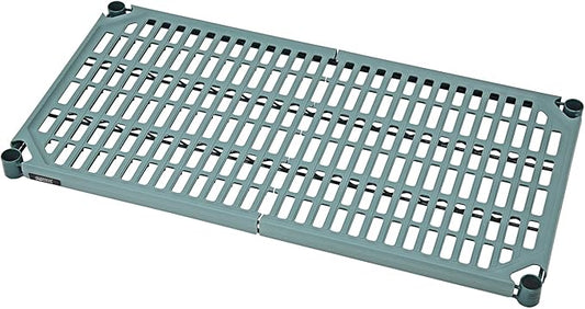 Quantum Storage Systems 2472WPM Polymer Shelf Mat, Carbon Steel, Epoxy Coated, Green/Polymer, NSF