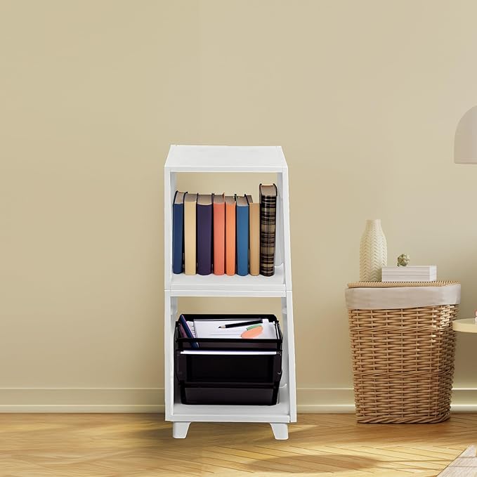 UNiPLAY Modular Cube Storage Organizer – Create Versatile Storage Solutions with Large Capacity Cubes. Perfect for Home, Office, Closet, and School use. Easy Assembly & Cleaning - 2 Piece