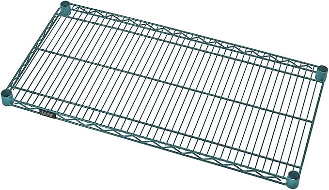 Quantum Storage Systems 2160P Wire Add-On Shelf Green Epoxy 60" W x 21" D