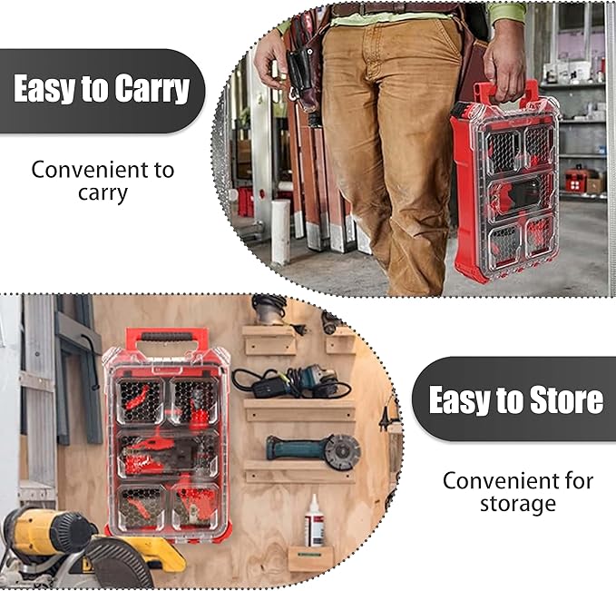 EVA Liner Organizer Compatible with 8435 Series Tool Box, Precision-Cut Foam Insert Fit for 3rd Gen Series Tools and Accessories, Modular System Compatible for Drills & Drivers (Black)