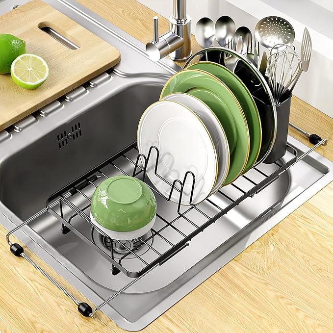 Extendable Dish Drying Rack Small