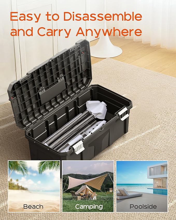 CASAMAYA Clothes Drying Rack Foldable, 59 inch Tripod Laundry Drying Rack Indoor with Rotating Clothes Rail for 27 Pieces of Clothes, Space Saving, Stainless Steel, White and Silver CDR001W01