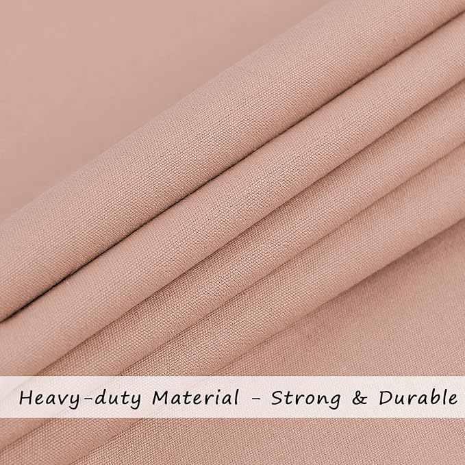 Cotton Canvas Laundry Bag with Handles & Drawstring Straps, Heavy Duty Extra Large Laundry Bags for Laundromat and Household, 25.5x34 Inch, Light Pink