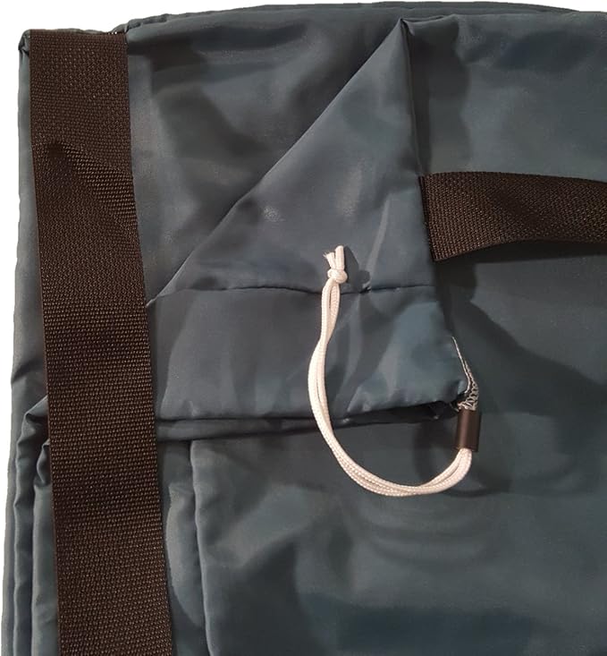 Heavy Duty 40inx50in Nylon Laundry Bag with Strap - Navy Blue