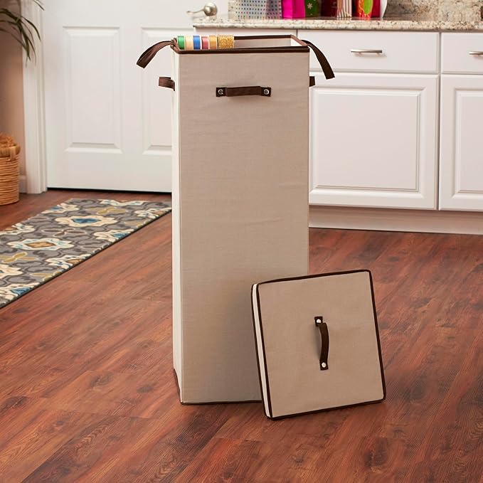 Household Essentials Gift Wrapping Paper Organizer