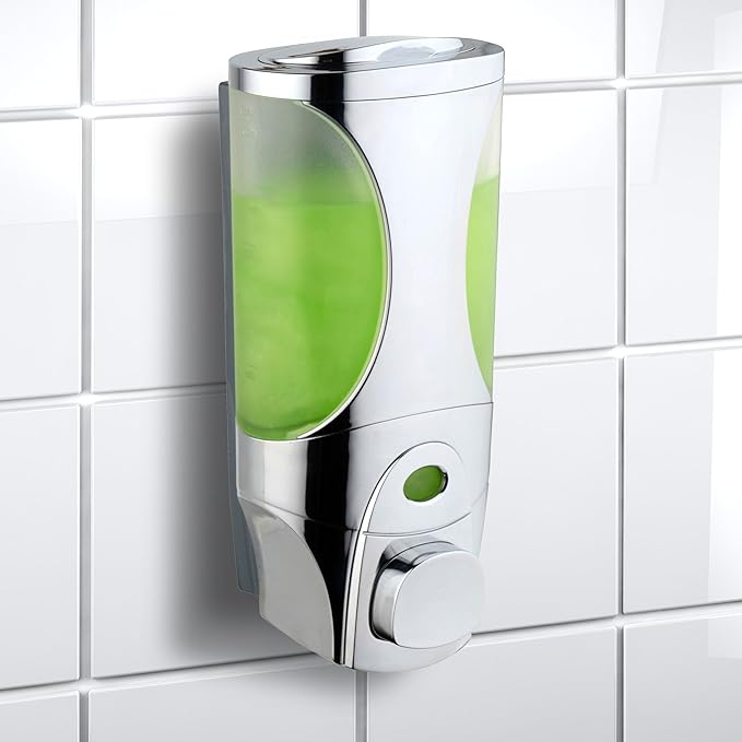 HotelSpa Curves Luxury Soap/Shampoo/Lotion Modular-design Shower Dispenser System (Pack of 3)