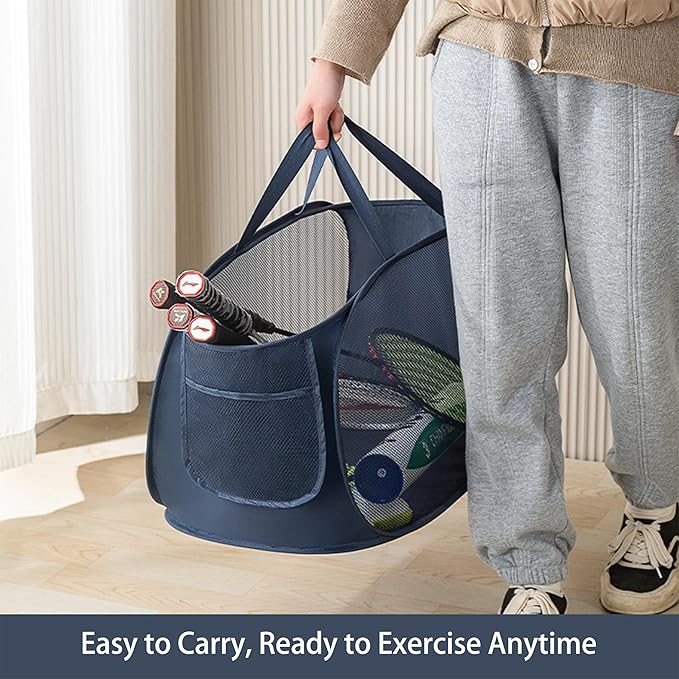 3 Pcs popup laundry hamper Sturdy Large Capacity collapsible laundry basket,Laundry Room,Toy storage,Versatile Use-Home,Camping,Dorm,Hotel,Travel