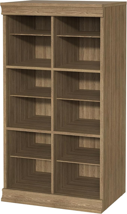 ClosetMaid Modular Storage 12-Shelf Unit with Dividers, Sand