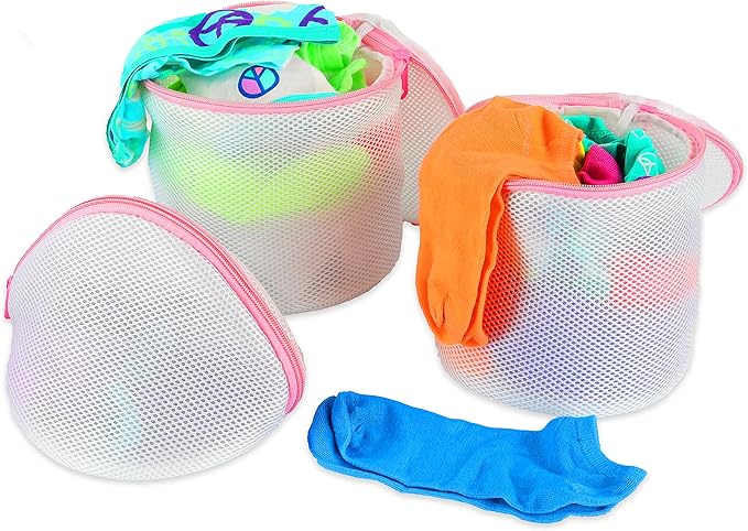 Simple Houseware Laundry Bra Lingerie Bags (2 Large & 3 Underwear Bags) - 5 Pack